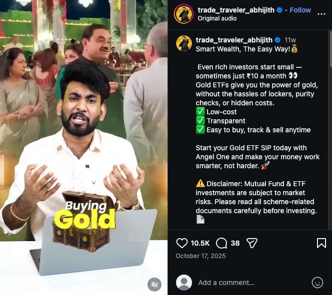 Angel One October Abhijeet Nair