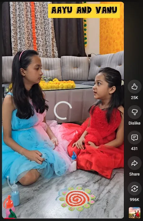 Aayu and Vanu Mars Cosmetic Campaign