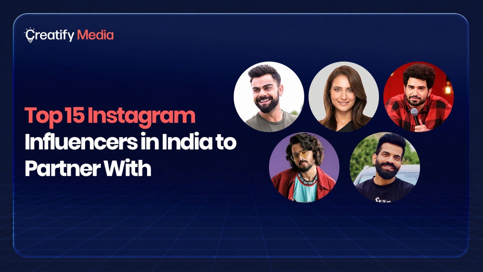 top instagram influencers in india