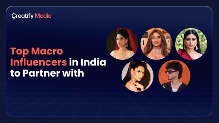Top Macro Influencers in India